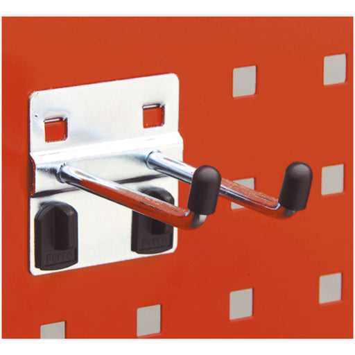 Sealey Double Prong Hook 6 x 50mm Angled End Pack of 5 TTS21 Sealey - Dynamic Drive