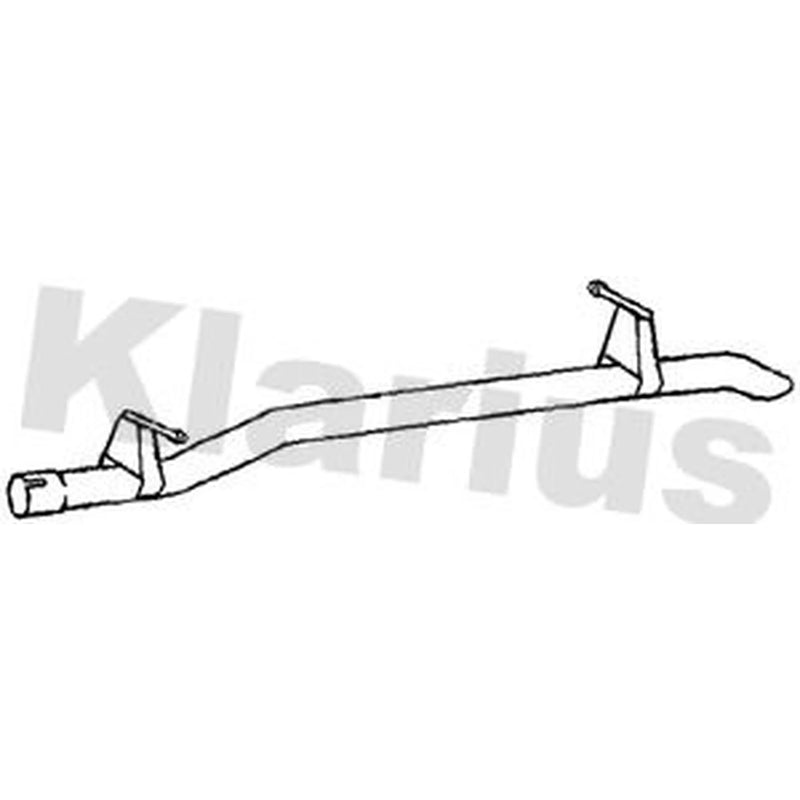 Klarius Box With Tail Pipe Rear fits Peugeot 2008 II 2019 on 1.5