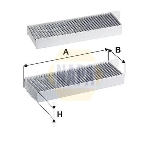 NAPA Cabin Air Filter (Pollen Filter) NFC4310