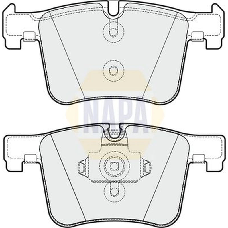 NAPA Front Brake Pad Set NBP1162