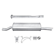 Hella End Silencer Rear fits BMW 3 1987-1994