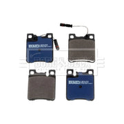 Borg & Beck Rear Brake Discs & Pads fits Mercedes-Benz E-Class T-Model 1996-2000