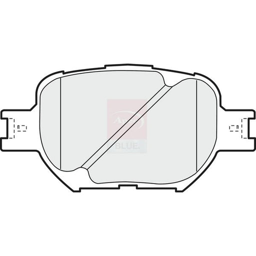 Apec Front Vented & Rear Vented Brake Discs & Pads fits Toyota Opa 2000-2003 1.8