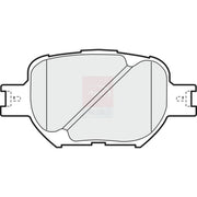 Apec Front & Rear Pads fits Toyota Verossa 2000-2003 2.0 2.5