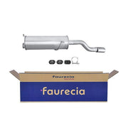 Hella End Silencer Rear fits Peugeot 306 2000-2002 1.6
