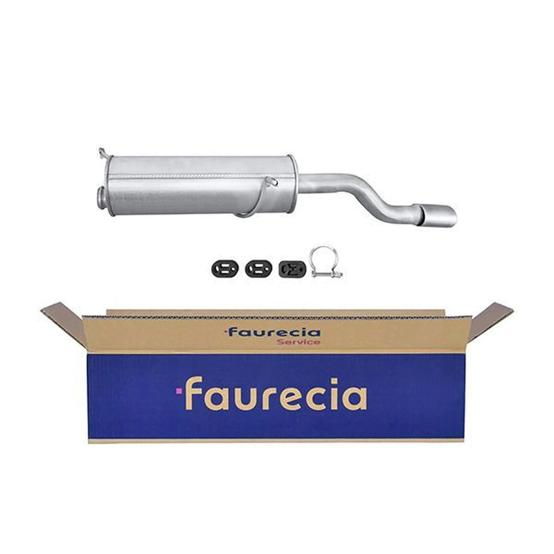 Hella End Silencer Rear fits Peugeot 306 2000-2002 1.6