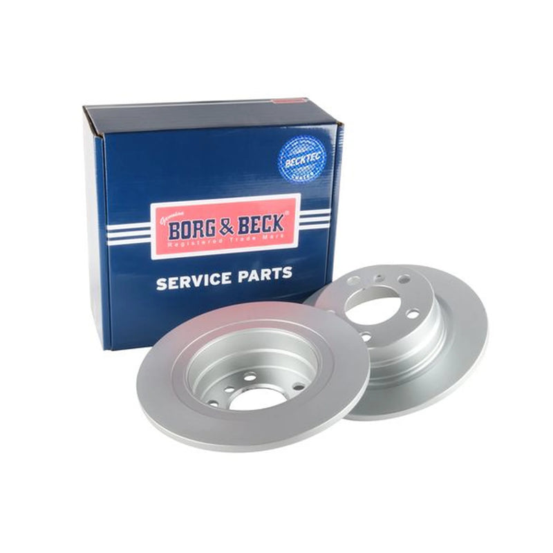 Borg & Beck Front & Rear Brake Discs & Pads fits BMW 1 Sports Hatch 2011-2015
