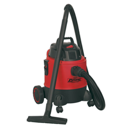 Sealey Vacuum Cleaner Wet & Dry 20L 1250W/230V PC200 Sealey - Dynamic Drive