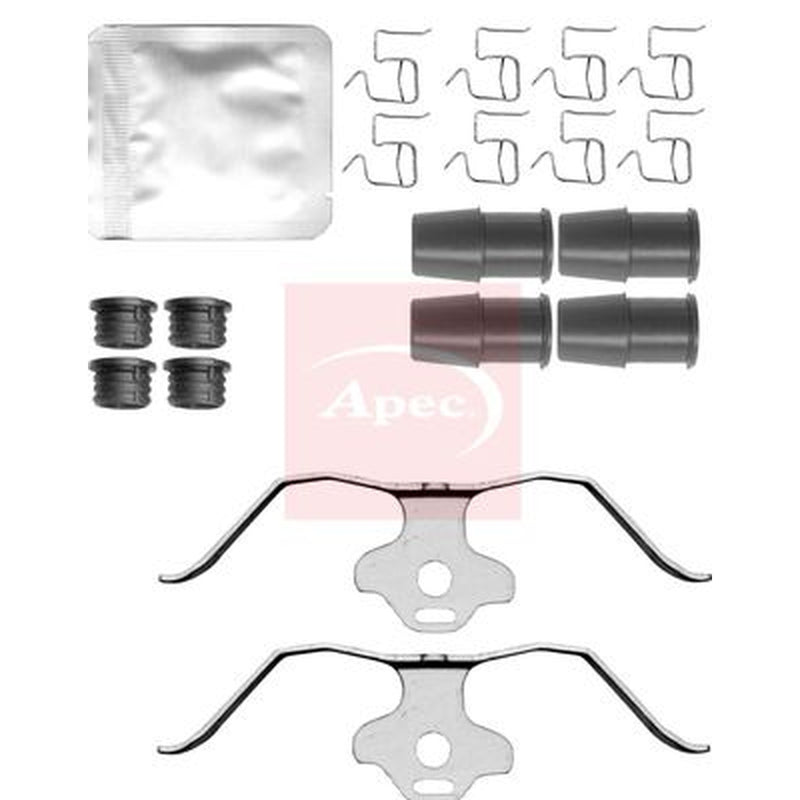 Apec Brake Pad Accessory Fitting Kit Front fits Cupra Formentor 2020 on 1.5