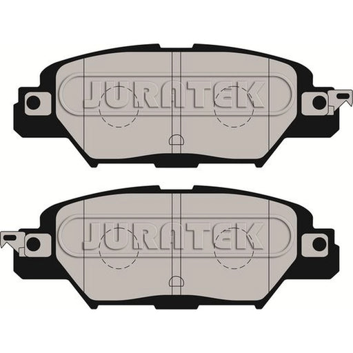 Juratek Rear Brake Solid Discs & Pads fits Mazda CX-5 2011-2024 2.0 2.2 2.5