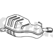 Klarius Box With Tail Pipe Rear fits Volvo S60 I 2000-2010 2.0 2.4 2.5