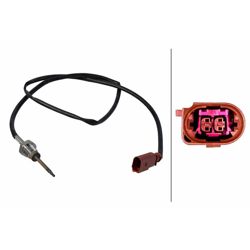 Hella Exhaust Gas Temperature Sensor before soot particulate filter fits Audi A3