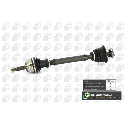 BGA CV Drive Shaft Driveshaft Front Left fits Renault Megane I 1996-2003