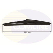 Comline Rear Wiper Blades fits Aston Martin Cygnet 2011-2013 1.3