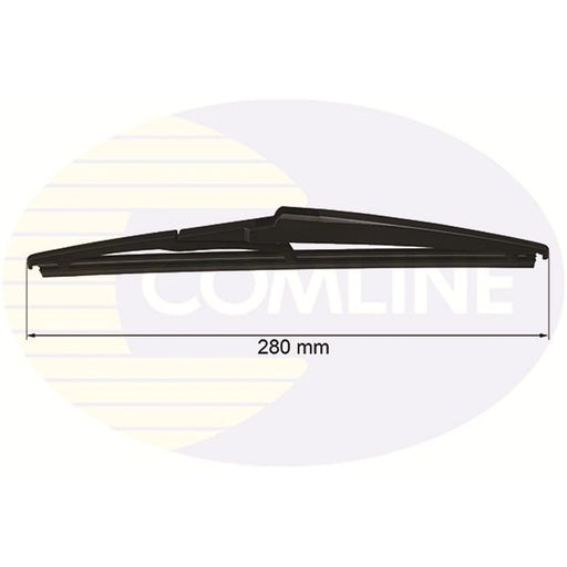 Comline Rear Wiper Blades fits Aston Martin Cygnet 2011-2013 1.3