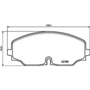 DON Brake Pad Set