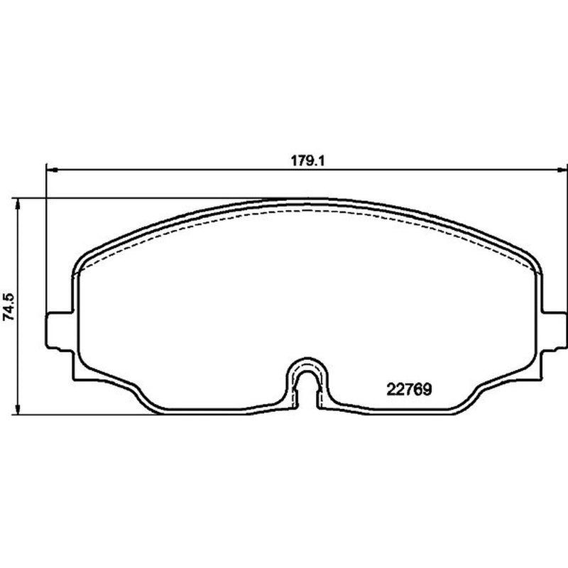 DON Brake Pad Set