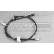 First Line Handbrake Cable Left Rear fits Kia Rio I 2000-2005 1.3 1.5