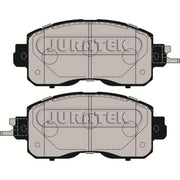 Juratek Front Brake Pad Set fits Nissan Leaf 2010-2017