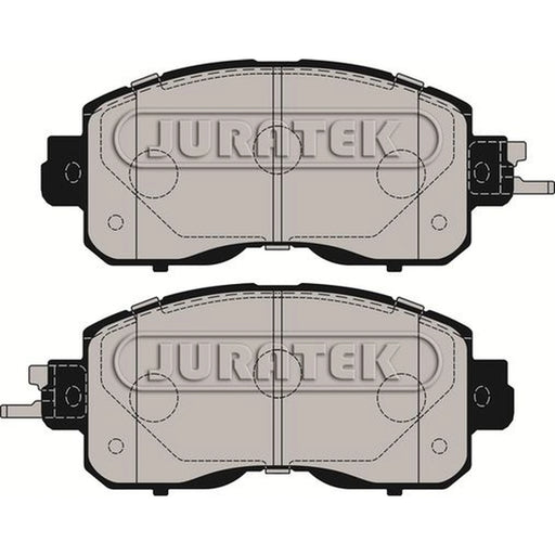 Juratek Front Brake Pad Set fits Nissan Leaf 2010-2017