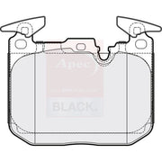 Apec Black Front Brake Pad Set fits BMW 2 2015-2021
