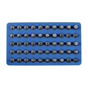 Laser Stubby Bit Set 1/4"D 50pc 7653 Laser - Dynamic Drive