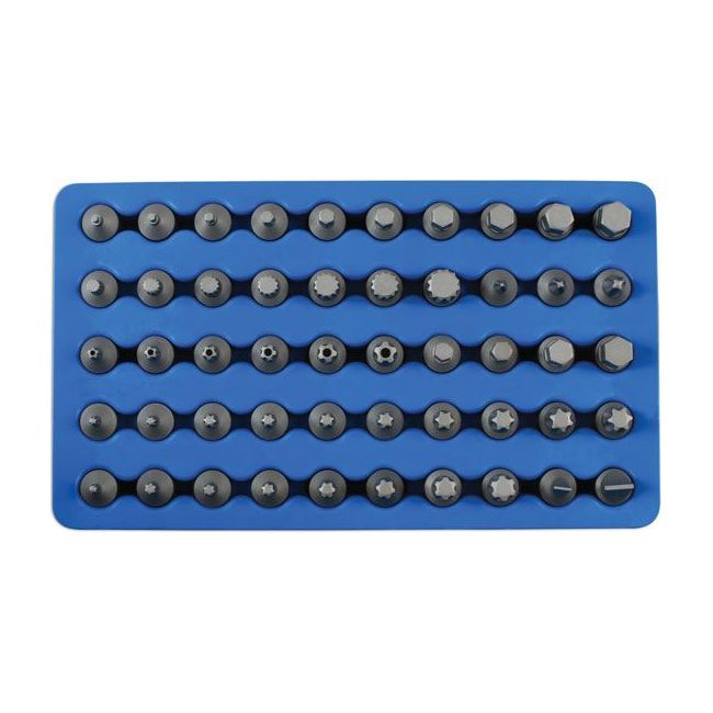 Laser Stubby Bit Set 1/4"D 50pc 7653 Laser - Dynamic Drive