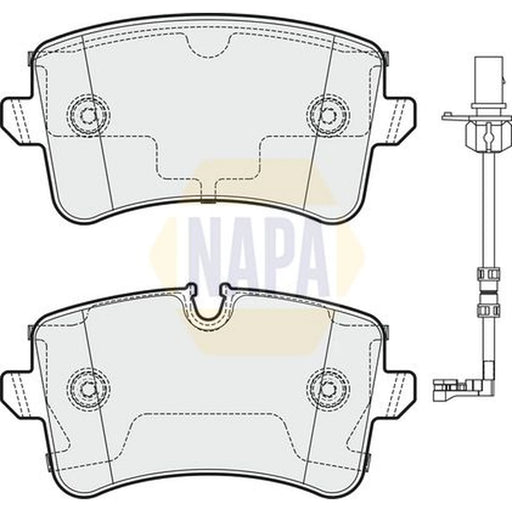 NAPA Rear Brake Pad Set NBP1536