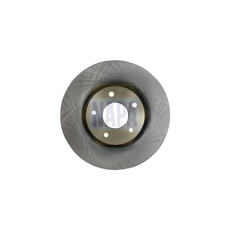 NAPA Front Vented & Rear Vented Brake Discs & Pads fits Nissan Tiida 2013 on 1.6