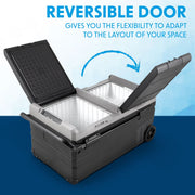 Dellonda Portable Fridge Freezer/Cool Box with LED Display 75L DL127 Dellonda - Dynamic Drive