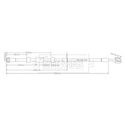 Borg & Beck Brake Hydraulic Hose Line Front BBH8940