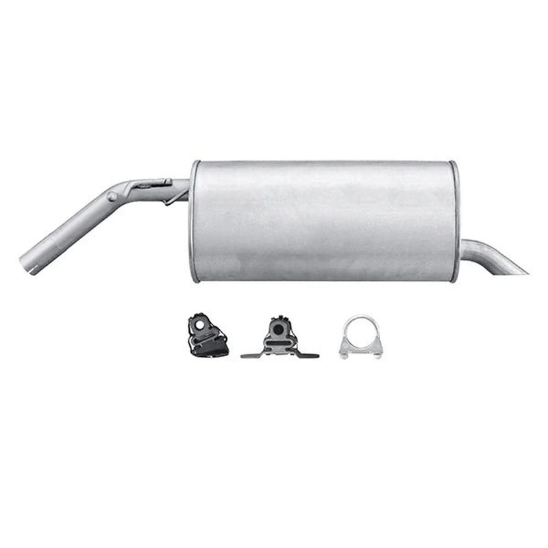 Hella End Silencer Rear fits Peugeot 207 2006-2015 1.4