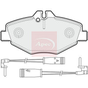 Apec Front Brake Pad Set fits Mercedes-Benz E-Class 2002-2008