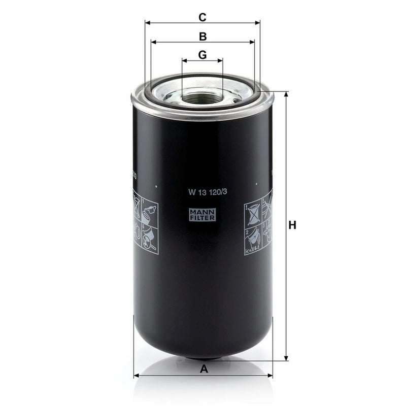 MANN-FILTER Engine Oil Filter