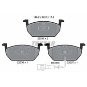 Textar Front Brake Pad Set 2203501