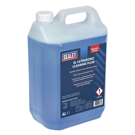 Sealey Ultrasonic Cleaning Fluid 5L SCT5D Sealey - Dynamic Drive