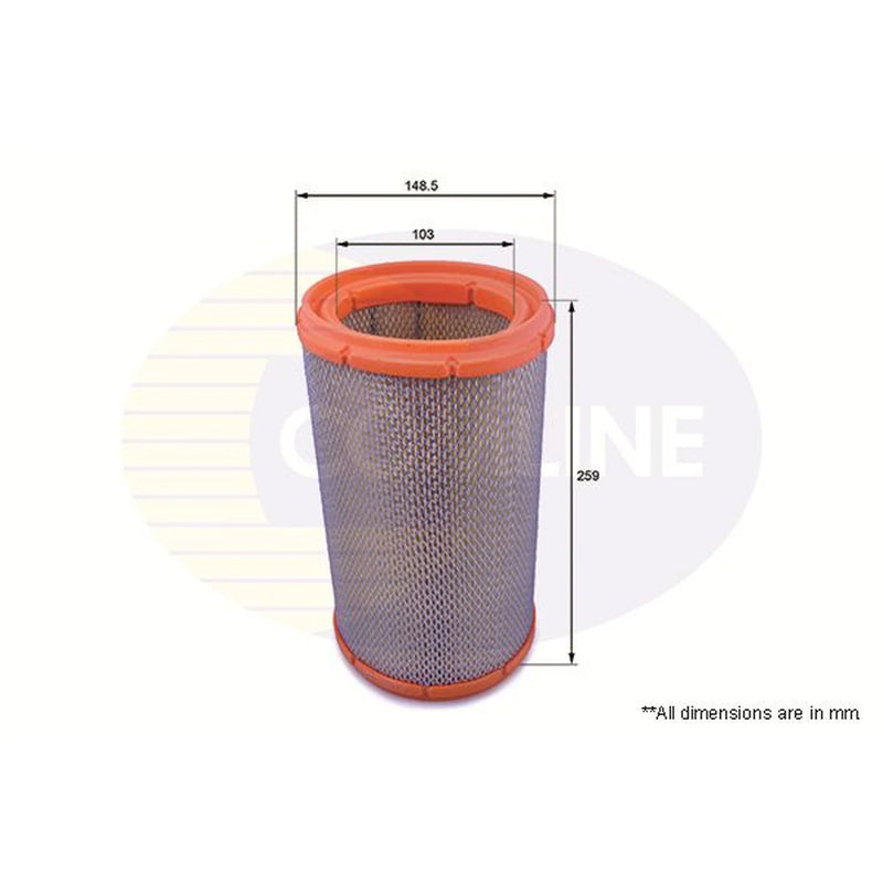 Comline Engine Air Filter fits Alfa Romeo 147 2003-2010 3.2