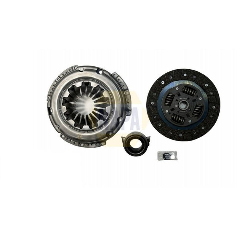 NAPA Clutch Kit Set 3pc fits Citroën C1 2005-2014 1.4