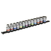 Sealey Premier Platinum Premier Platimum Socket Set 1/2"Sq Drive 13pc AK2661 Sealey Premier Platinum - Dynamic Drive