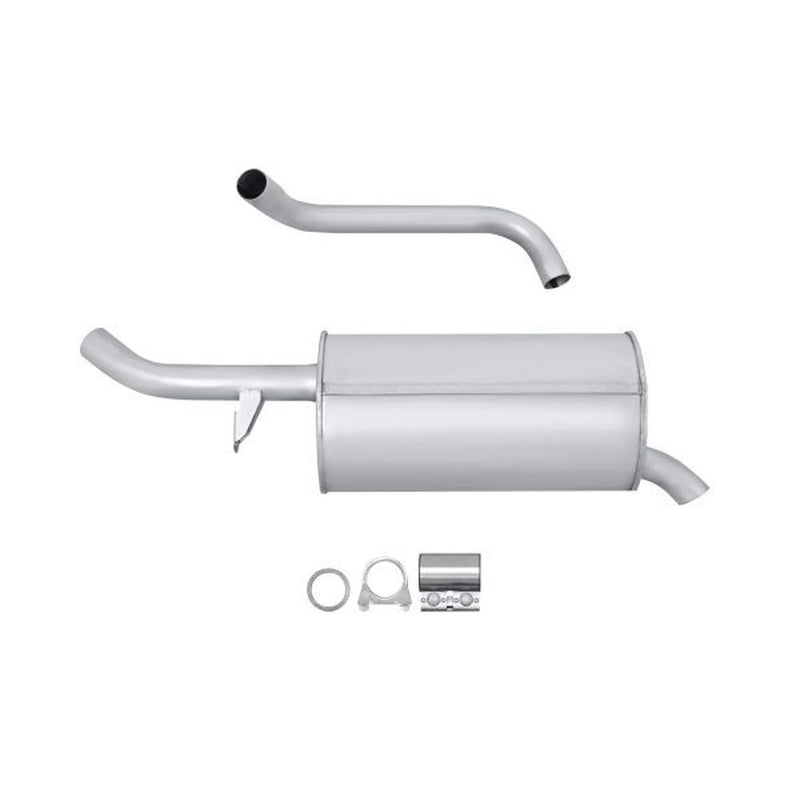 Hella End Silencer Rear fits Renault Kangoo / Grand Kangoo II 2008 on 1.6