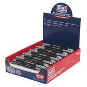 Sealey Ball-End Hex Key Set + Power Bar 8pc Long Display Box of 10 AK7185 Sealey  - Dynamic Drive
