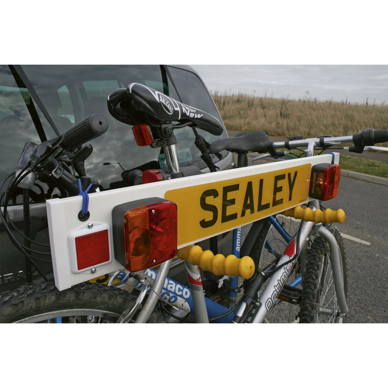 Sealey Trailer Board for use with Bicycle Carriers 3ft with 2m Cable TB3/2 Sealey - Dynamic Drive