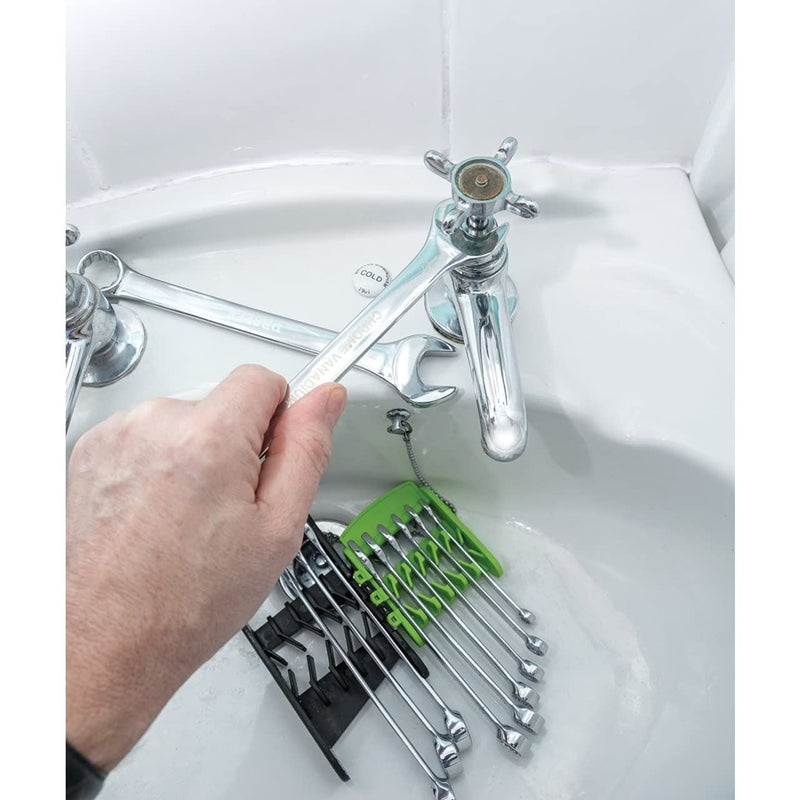Draper HI-TORQ Metric Combination Spanner Set, Green (11 Piece) Draper - Dynamic Drive