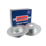 Borg & Beck Front & Rear Brake Discs & Pads fits Saab 900 II 1993-1998