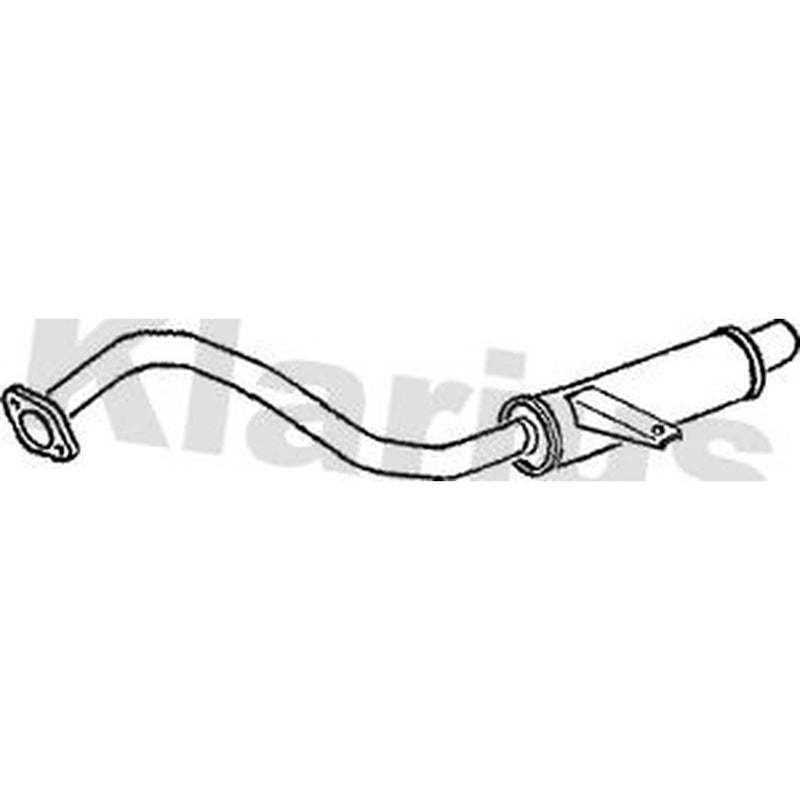 Klarius Box With Tail Pipe Rear fits Ford Maverick 1996-1998 2.4 2.7