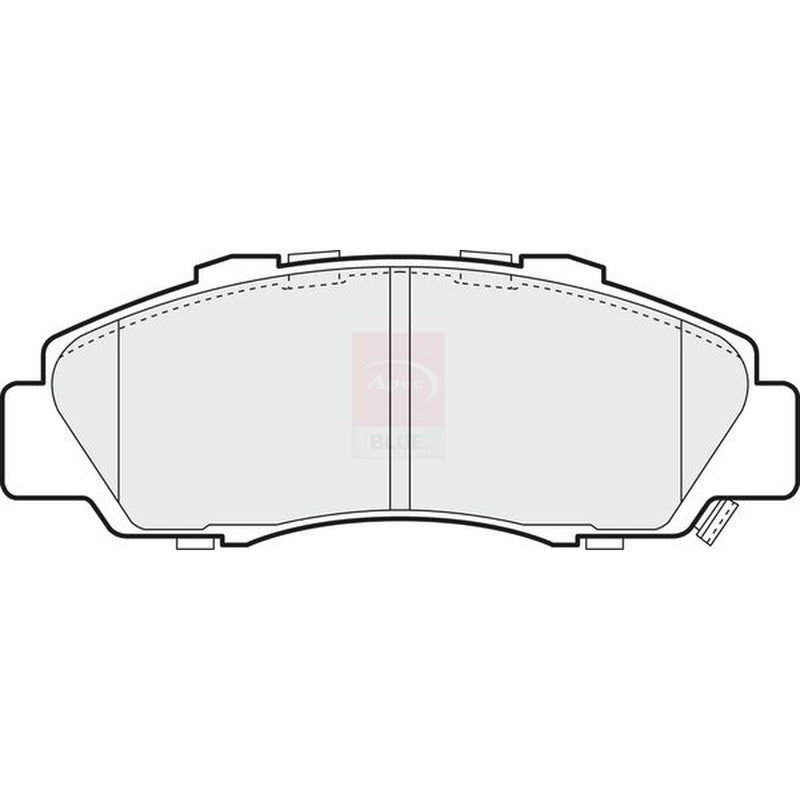 Apec Front Brake Vented Discs & Pads fits Honda Stepwgn 2000-2005 2.0