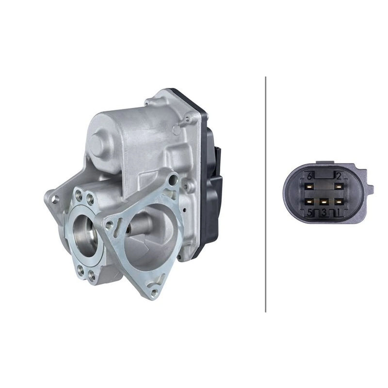 Hella Exhaust Gas Recirculation Valve fits Audi A3 2003-2013 2.0