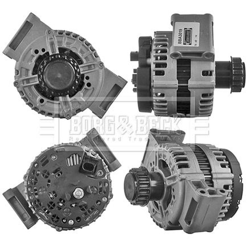 Borg & Beck Car Alternator 12V fits Volvo S60 II 2010-2018 3.0