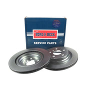 Borg & Beck Front Vented & Rear Vented Brake Discs & Pads fits BMW X2 2023 on