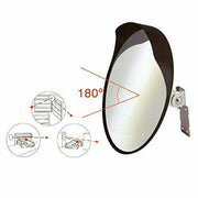 60cm Convex Car Outdoor Garage Driveway Security Safety Blind Spot Bend Mirror Streetwize - Dynamic Drive